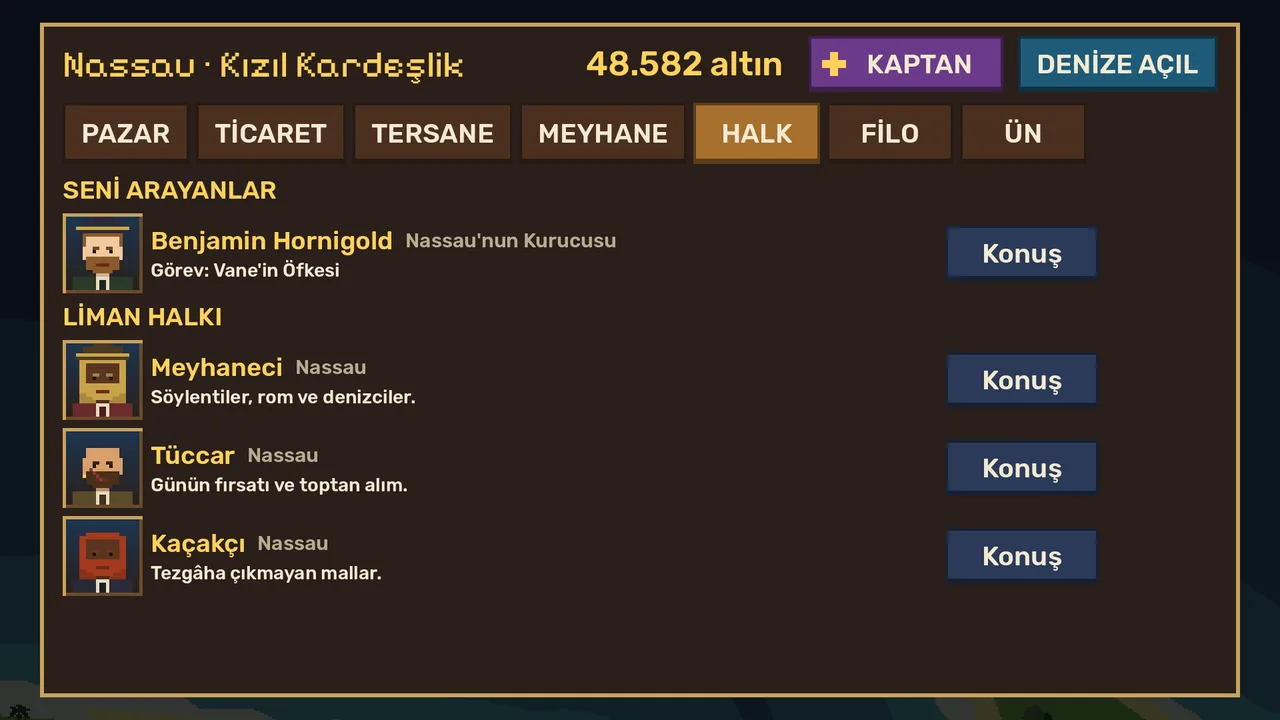 Limanda halkla konuşma